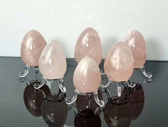 Crystal Egg - Rose Quartz