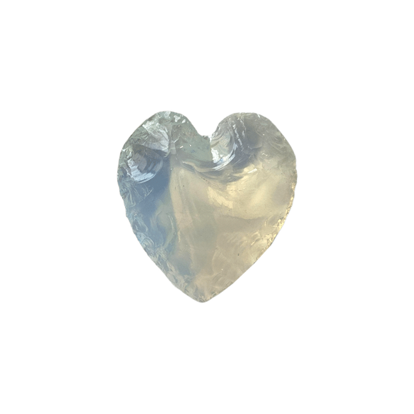 Crystal Heart (small) - Opalite