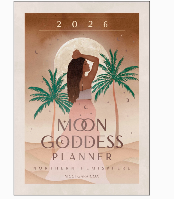 2026 Moon Goddess Planner Calendar (Northern Hemisphere)
