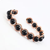Copper & Crystal Bracelet