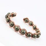 Copper & Crystal Bracelet
