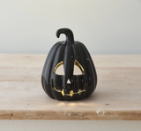 Halloween - Carved Pumpkin Lantern 13cm