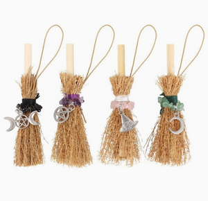 Mini Broomstick Car Charms