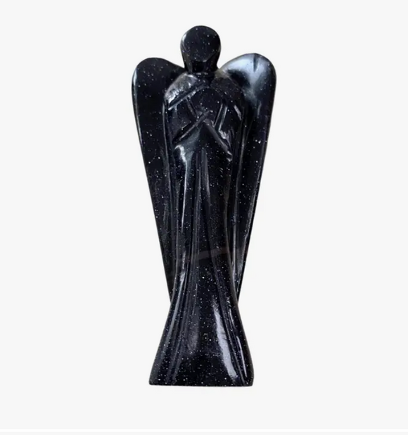 Crystal Angel - Blue Goldstone