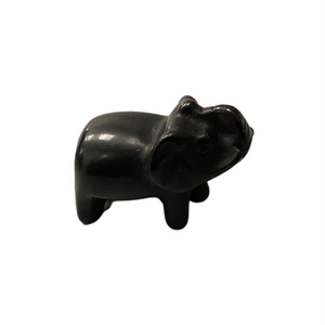 Crystal Elephant - Black Obsidian