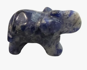 Crystal Elephant - Sodalite