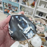 Crystal Freeform - Orca Agate 1/2 Polished