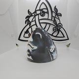 Crystal Freeform - Orca Agate 1/2 Polished