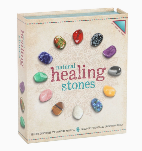 Natural Healing Stones Gift Set