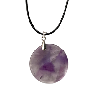 Crystals - Coin Pendant