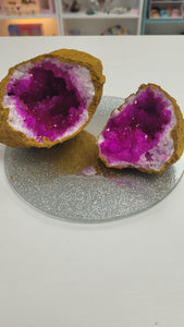 Dyed Crystal Geode - Large