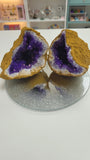 Dyed Crystal Geode - Large