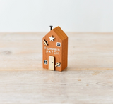 Halloween Rustic House Blocks