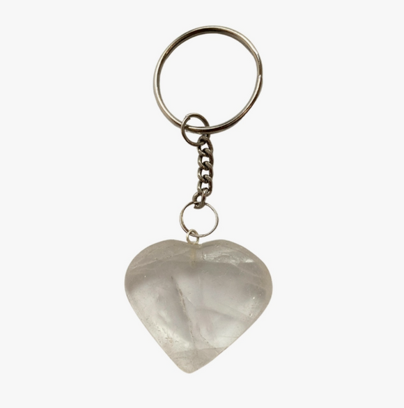 Crystals - Keyring - Clear Quartz