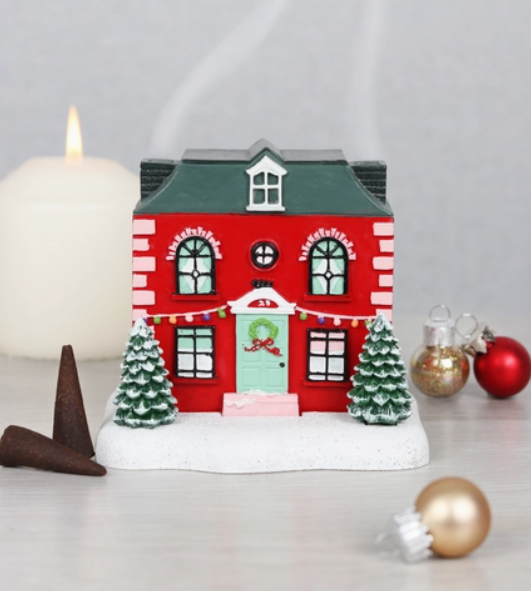 Christmas Incense Cone Burner - Festive Home