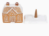 Christmas Incense Cone Burner - Gingerbread House