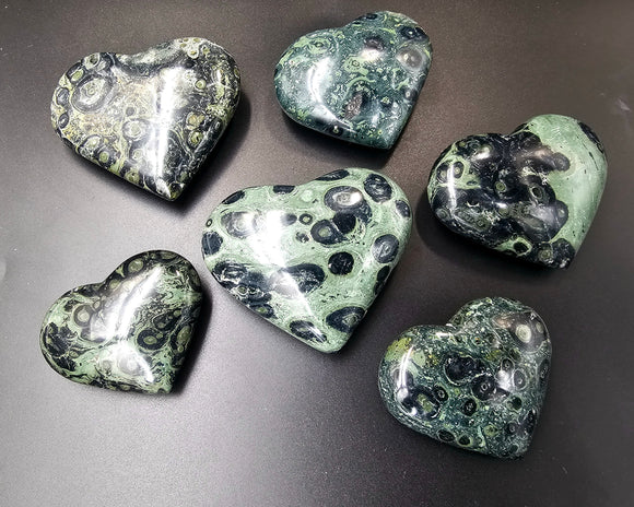 Crystal Heart - Kambaba Jasper