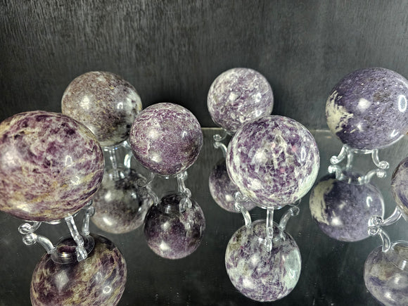 Crystal Sphere - Lepidolite