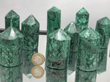 Crystal Tower - Malachite (Solid Form)