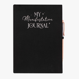 Manifestation Journal Notebook with Amethyst Pen