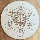 Crystal / Divination Wooden Grid