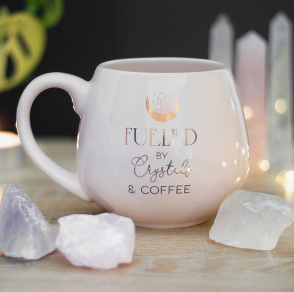 Mug - Fueled by Crystals & Coffee