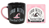 Mug Set - Good Witch / Bad Witch Social Club - Mug & Coaster
