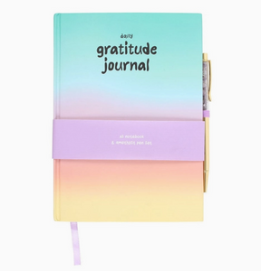 Notebook - Gratitude Journal with Amethyst Pen