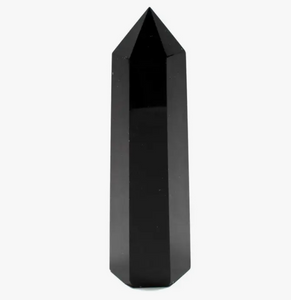 Crystal Obelisk Tower - Black Obsidian