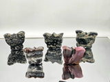 Crystal Butterfly - Ocean Jasper