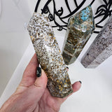 Crystal Tower - Ocean Jasper