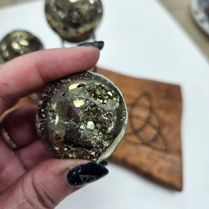 Crystal Sphere - Pyrite