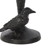 Raven Pillar Candle Holder