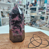 Crystal Tower - Rhodonite