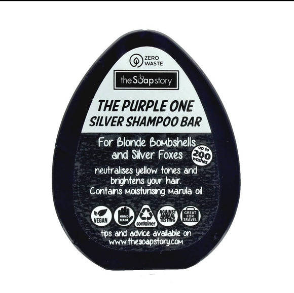 The Purple One - Silver Shampoo Bar