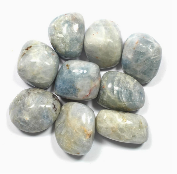 Crystals - Polished Tumble Stones - Blue Calcite