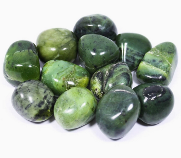 Crystals - Polished Tumble Stones - Nephrite Jade