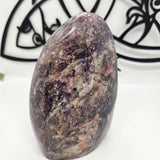 Crystal Freeform - Lepidolite with Pink Tourmaline (Unicorn Stone)