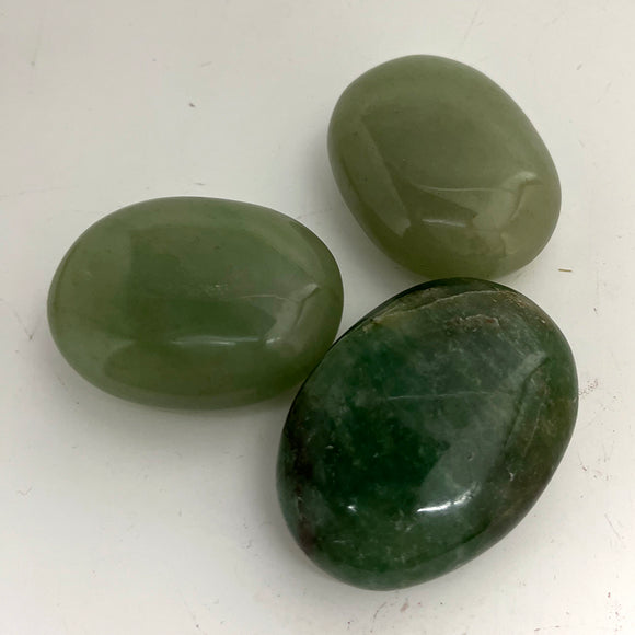Crystals - Palm Stone - Green Aventurine
