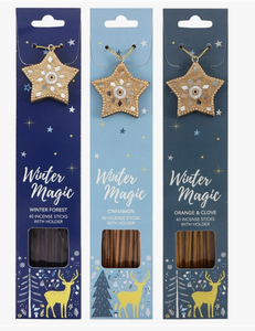 Incense Set - Winter Magic Christmas Collection