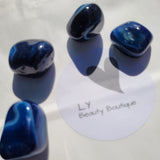Crystals - Polished Tumble Stones - Blue Agate
