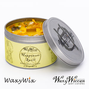 Wiccan Spell Candle - Happiness