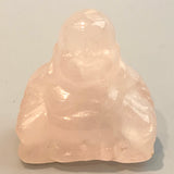 Crystal Buddha - Rose Quartz