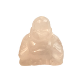 Crystal Buddha - Rose Quartz