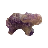 Crystal Elephant - Amethyst