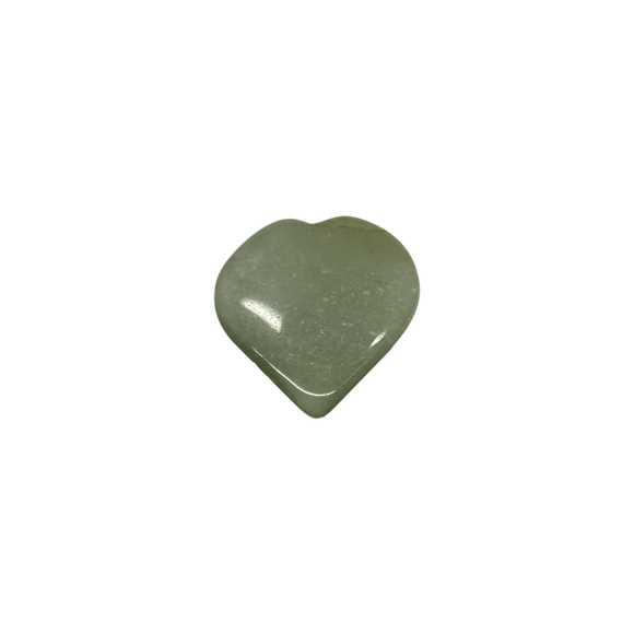 Crystal Heart - Green Aventurine (small)