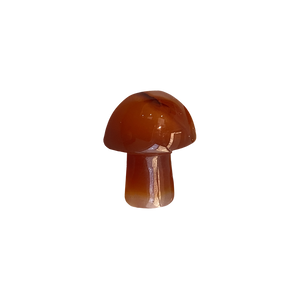 Crystal Mushroom - Red Carnelian