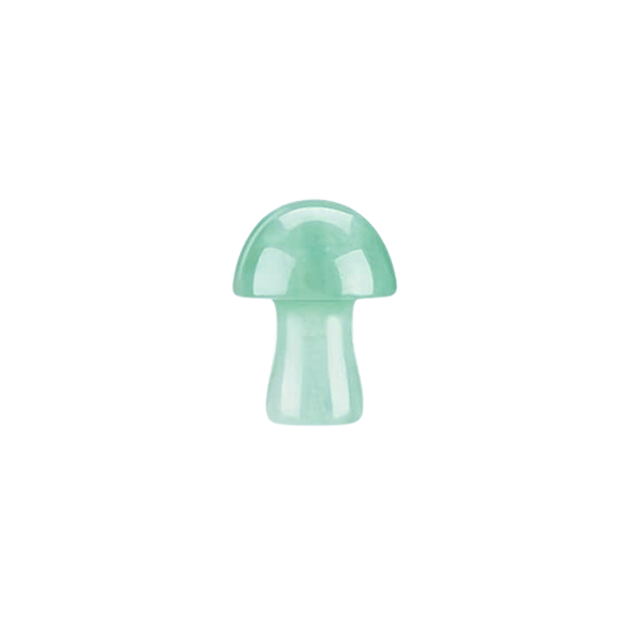 Crystal Mushroom - Green Aventurine