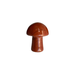 Crystal Mushroom - Red Jasper