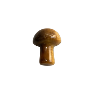 Crystal Mushroom - Tigers Eye